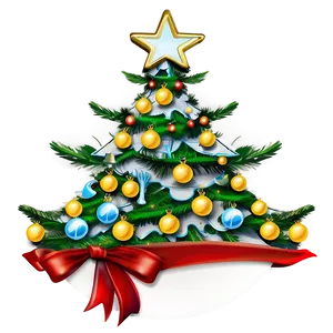 Arbol De Navidad Star Topper PNG Vsb39