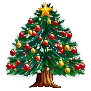 Arbol De Navidad With Angels Png Qpv90 PNG image