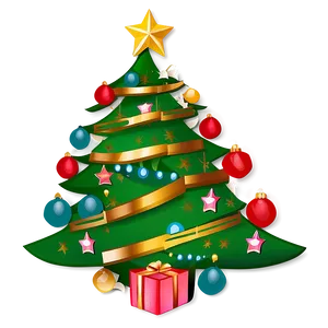 Arbol De Navidad With Santa Hat Png Nen75 PNG image