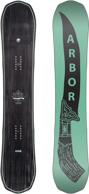 Arbor Element Snowboard Design