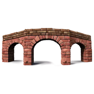 Arched Brick Bridge Png 05242024 PNG image