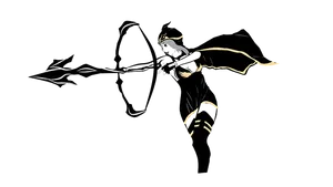 Archer Silhouette Art PNG