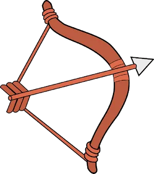 Archery Bowand Arrow Vector PNG image