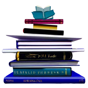 Architecture Books Stack PNG 05252024