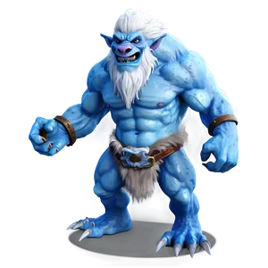 Arctic Ice Troll PNG Sqe
