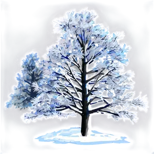 Arctic Snow Trees Png Mwy PNG image