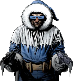 Arctic_ Warrior_ Illustration PNG