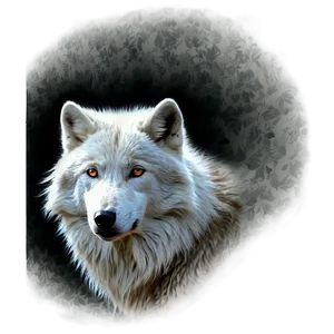 Arctic Wolf Drawing Png 86 PNG image