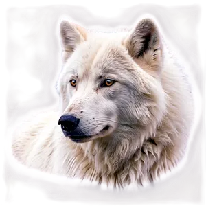 Arctic Wolf Portrait Png Afu2 PNG image