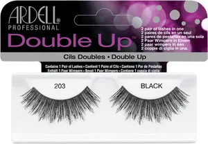 Ardell Double Up Black Lashes203 PNG image