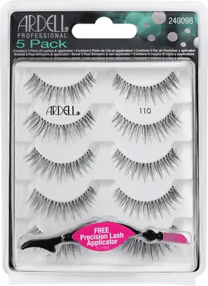 Ardell Professional Lash Packwith Applicator PNG image
