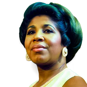 Aretha Franklin 60s Look Png 06252024 PNG image