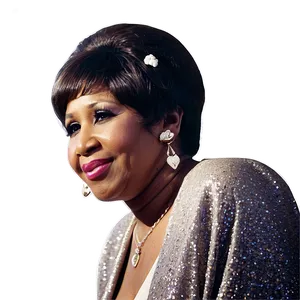 Aretha Franklin Candid Shot Png 74 PNG image