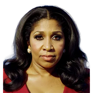 Aretha Franklin Classic Look PNG 06252024