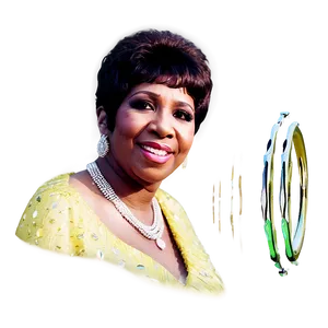 Aretha Franklin Dazzling Jewelry Png 54 PNG image