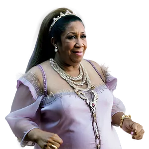 Aretha Franklin Family Moment Png 12 PNG image