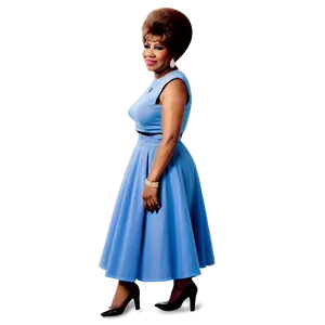 Aretha Franklin Fashion Icon Png Kkh12 PNG image