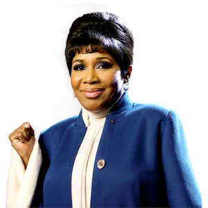 Aretha Franklin Feminist Icon PNG 06252024 PNG