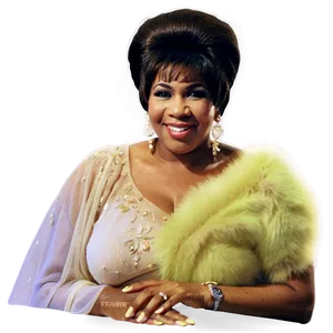 Aretha Franklin Feminist Icon PNG Pud95