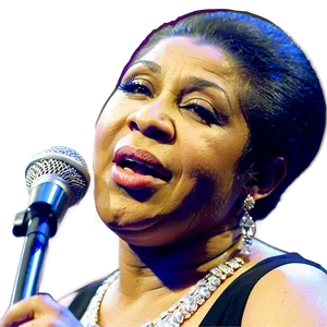 Aretha Franklin In Concert PNG Fos
