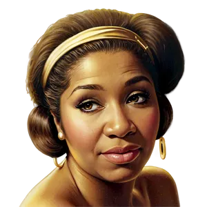 Aretha Franklin In Studio PNG 99