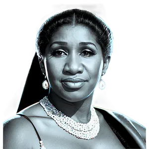 Aretha Franklin Influential Artist Png 06252024 PNG image