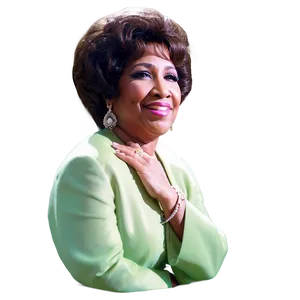 Aretha Franklin Influential Artist Png 06252024 PNG image