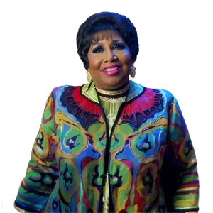 Aretha Franklin Music Video Scene PNG 1 PNG
