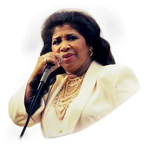 Aretha Franklin Natural Woman PNG 06252024