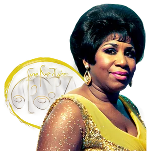Aretha Franklin Queen Of Soul PNG Kgi PNG