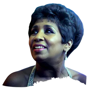 Aretha Franklin Soulful Expression PNG 06252024 PNG