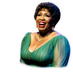 Aretha Franklin Timeless Smile PNG 06252024