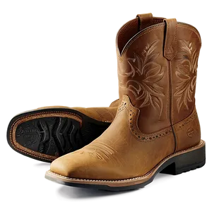 Ariat Hybrid Rancher Boots Png 06282024 PNG image