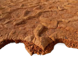 Arid Land Dirt Texture PNG Oko