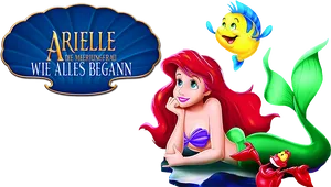 Arielle_ Mermaid_ Animated_ Characters PNG image