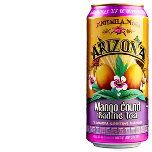 Arizona Mucho Mango Tea Can Png 15 PNG image