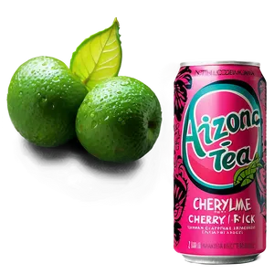 Arizona Tea Cherry Lime Rickey Png Ico PNG image