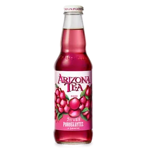 Arizona Tea Pomegranate Flavor Png 06252024 PNG image