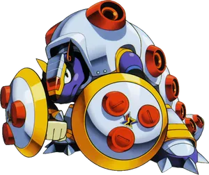 Armadillo Inspired Robot Character