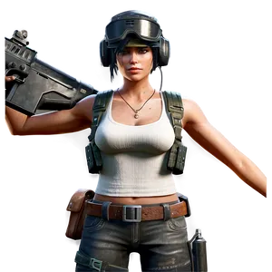 Armed Pubg Character Png 06262024 PNG image