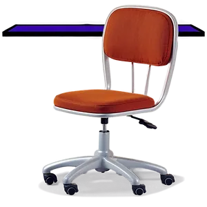 Armless Desk Chair Png Fiv PNG image