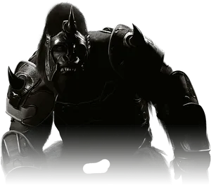 Armored Gorilla Fantasy Artwork PNG image
