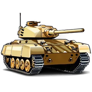 Armored Tank Vector Png 05232024 PNG image