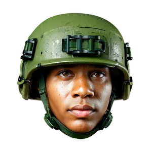 Army Green Combat Helmet Png 52 PNG image