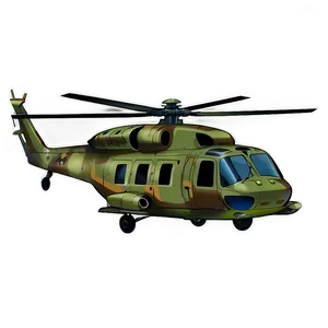 Army Helicopter Png 05212024 PNG image