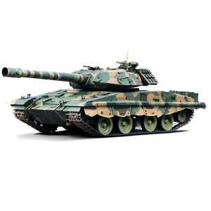 Army Tank Side View PNG 05232024