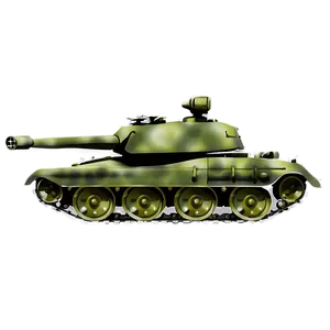 Army Tank Side View Png Dli PNG image