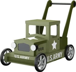 Army Truck Cartoon Design