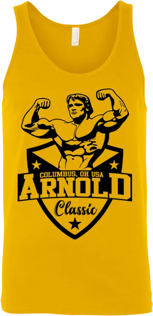 Arnold Classic Tank Top Design PNG image