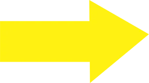Arrow Direction Sign Yellowand Blue PNG image